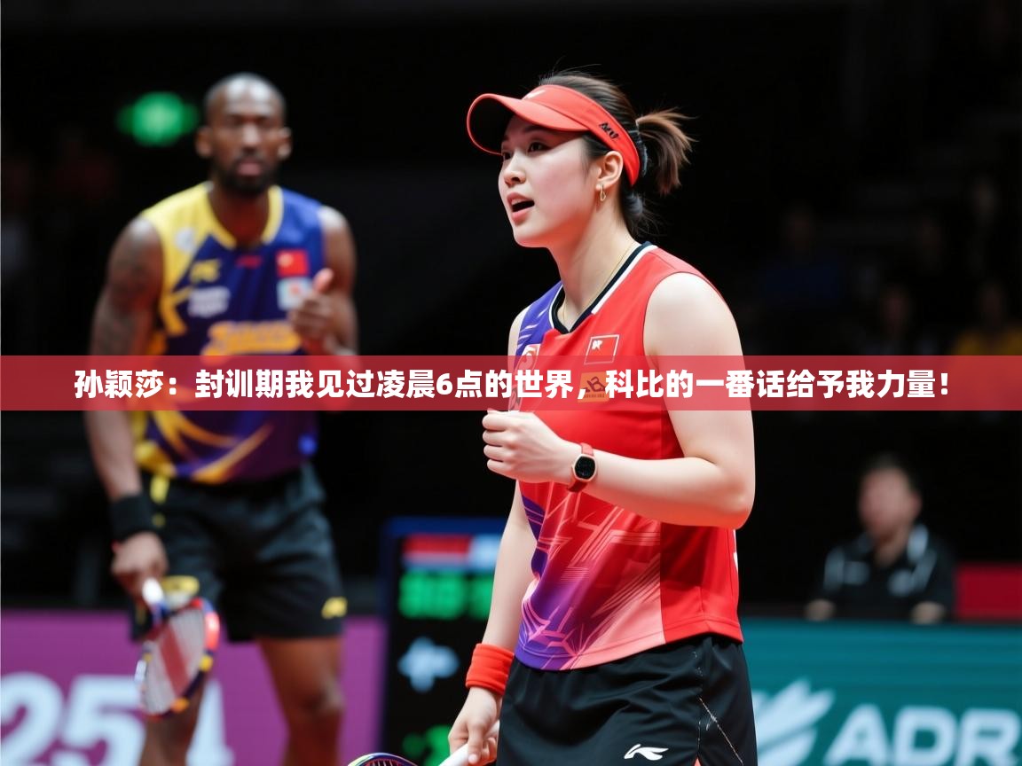 2025华体体育app孙颖莎：封训期我见过凌晨6点的世界，科比的一番话给予我力量！  第2张