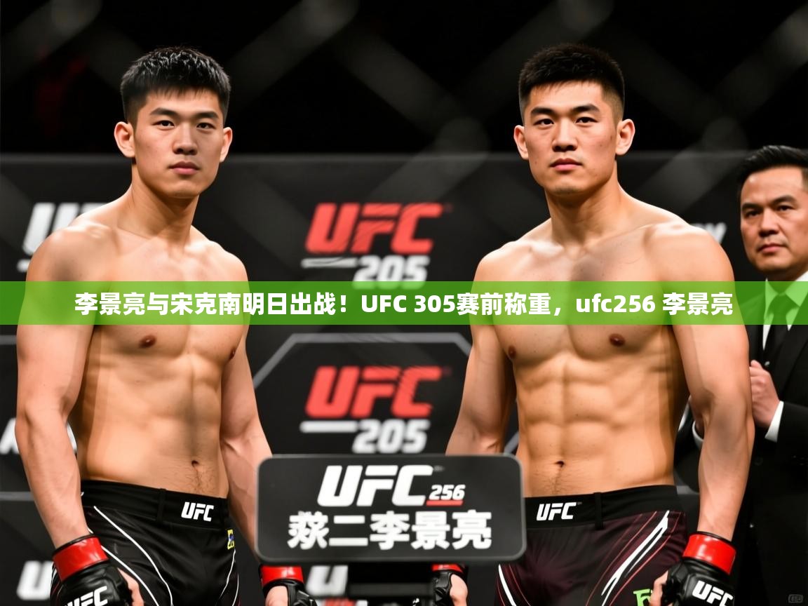2025华体会体育网站皇马赞助商李景亮与宋克南明日出战!UFC 305赛前称重,ufc256 李景亮 第2张